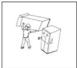 MIDEA MDRF632FGF46 - Instalar o aparelho - 1