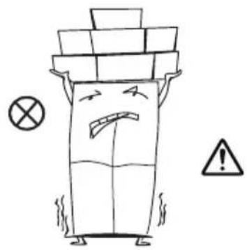 MIDEA MDRF632FGF46 - ISPEJIMAI DÉL NAUDOJIMO - 4