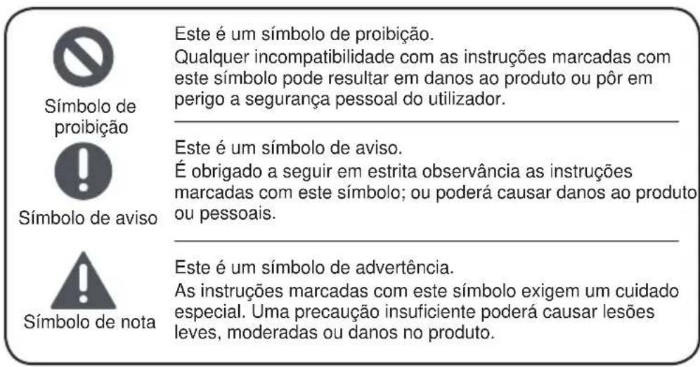 MIDEA MDRF632FGF46 - Significado dos símbolos de avis de segurança - 1