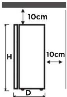 MIDEA MDRF632FGF46 - PLACEMENT - 4