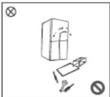 MIDEA MDRF632FGF46 - Avertismente referitoare la utilizes - 1