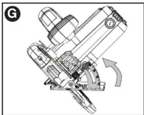 BLACK & DECKER BDECS300 - ADJUSTING THE DEPTH OF CUT - 3