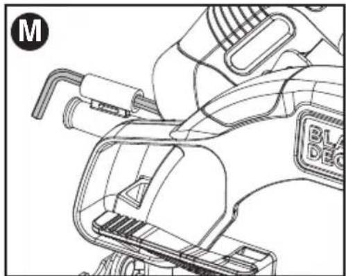 BLACK & DECKER BDECS300 - WRENCH STORAGE - 1