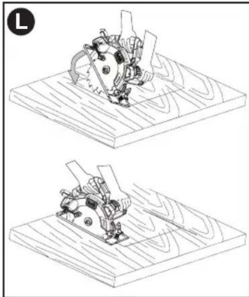 BLACK & DECKER BDECS300 - CORTE INTERNO (FIGURA L) - 1