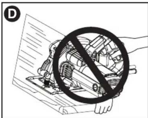 BLACK & DECKER BDECS300 - To Reduce the Risk of Kickback - 4