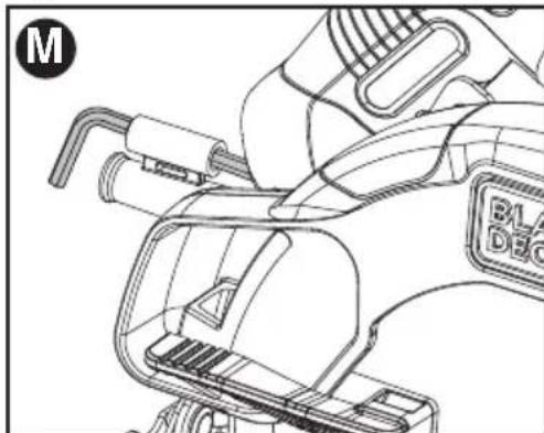 BLACK & DECKER BDECS300 - ALMACENAMIENTO DE LA LLAVE - 1