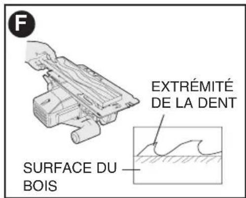 BLACK & DECKER BDECS300 - RÉGLAGE DE LA PROFONDEUR DE COUPE - 2