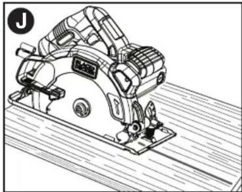 BLACK & DECKER BDECS300 - TO USE THE LASER LINE - 1