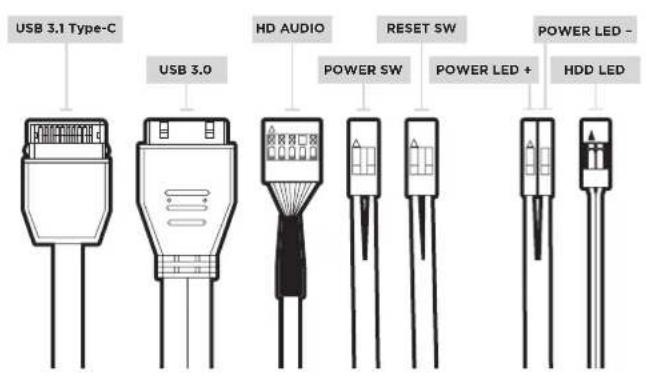 CORSAIR Carbide 678C - CONTENIDO DEL KIT DE ACCESORIOS - 16