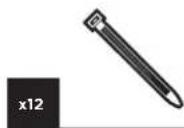 CORSAIR Carbide 678C - CONTENIDO DEL KIT DE ACCESORIOS - 6