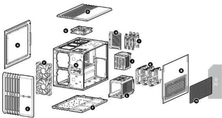 CORSAIR Carbide Air 240 - SMALL FORM FACTOR PC CASE - 1