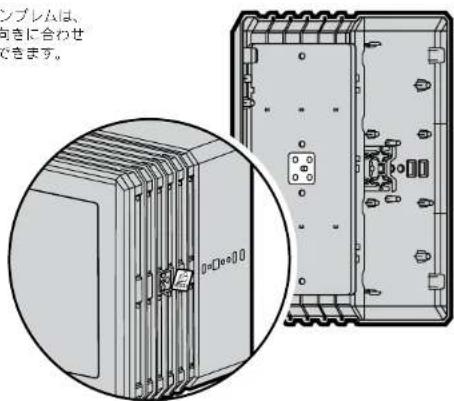 CORSAIR Carbide Air 240 - ケースの向きに合わせてCorsair エンブレムを回転させる - 1