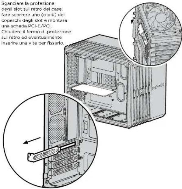 CORSAIR Carbide Air 240 - Installazione delle schede PCI-E/GPU4. Installazione delle unità SSD - 1