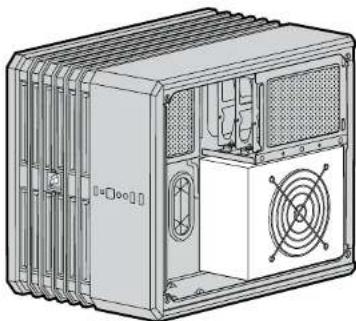 CORSAIR Carbide Air 240 - Installation des Netzgerätes (PSU)1. Entfernen der Seitenplatten - 1
