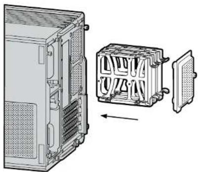 CORSAIR Carbide Air 240 - Installing HDDs - 1