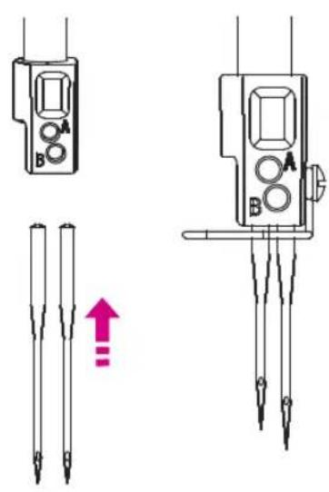 VERITAS Melanie - Changing the presser foot - 2