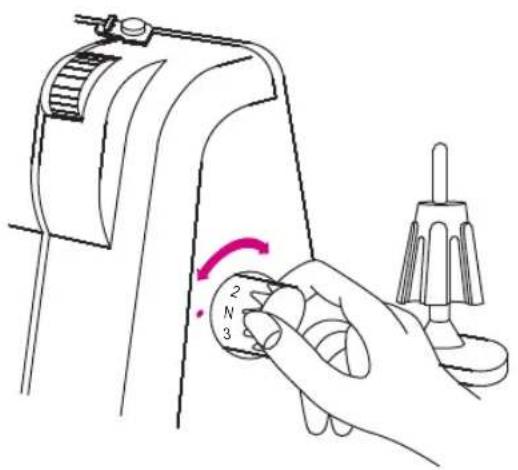 VERITAS Melanie - Adjusting the thread tension - 1