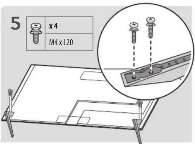LG ANGXDV55 - How to Assemble the Stand - 10