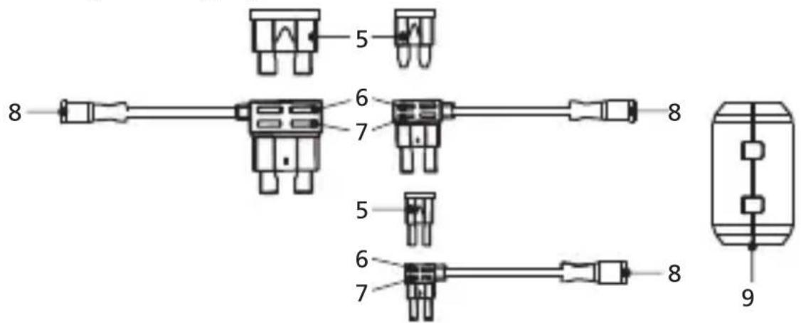 KENWOOD CADR1030 - Teilbezeichnung - 2