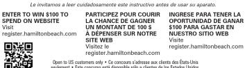 HAMILTON BEACH 35075 - 3