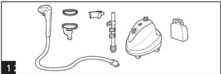 HAMILTON BEACH 11552 - Instrucciones de Ensamblaje - 1