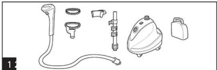HAMILTON BEACH 11552 - Instructions de montage - 1