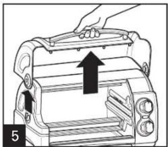HAMILTON BEACH Easy Reach 31334D - WARNING Electrical Shock Hazard. - 2