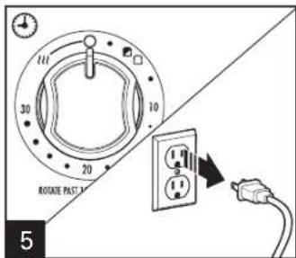 HAMILTON BEACH Easy Reach 31334D - WARNING Fire Hazard. - 3