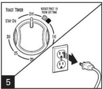 HAMILTON BEACH Easy Reach 31126D - ADVERTENCIA Riesgo de Fuego. - 5