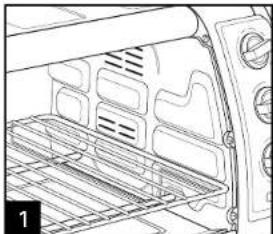 HAMILTON BEACH Easy Reach 31127D - Cuisson par convection - 1