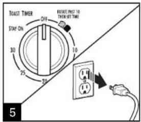 HAMILTON BEACH Easy Reach 31127D - Horneado por Conveccion - 5