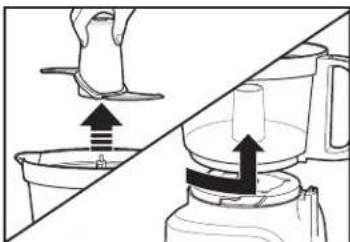 HAMILTON BEACH 70743 - How to Use Chopping/Mixing Blade (cont.) - 4