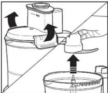 HAMILTON BEACH Stack & Snap 70727 - How to Use Plastic Dough Blade - 6