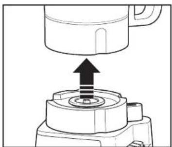 HAMILTON BEACH Stack & Snap 70727 - Utilisation du disque réversible pour trancher/râper (suite) - 5