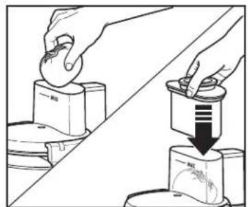 HAMILTON BEACH Stack & Snap 70727 - How to Use Reversible Slicing/ Shredding Disc - 4