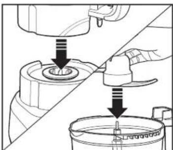 HAMILTON BEACH Stack & Snap 70727 - How to Use Plastic Dough Blade - 1