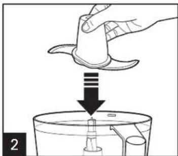 HAMILTON BEACH 70671 - WARNING Laceration Hazard. - 2