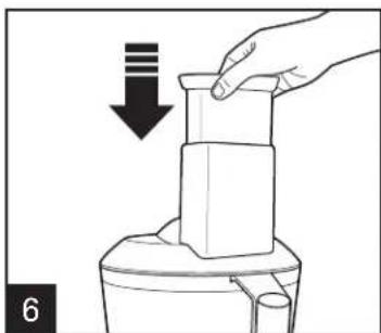 HAMILTON BEACH 70671 - WARNING Laceration Hazard. - 6