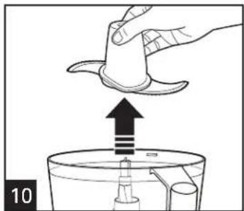 HAMILTON BEACH 70671 - How to Use Chopping/Mixing Blade (cont.) - 4