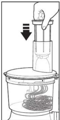 HAMILTON BEACH 70735 - How to Use Spiral Blade and Ribbon Blade - 1