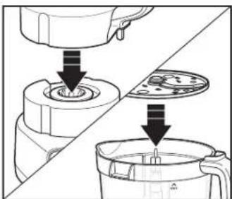 HAMILTON BEACH Stack & Snap 70585 - WARNING Laceration Hazard. - 1
