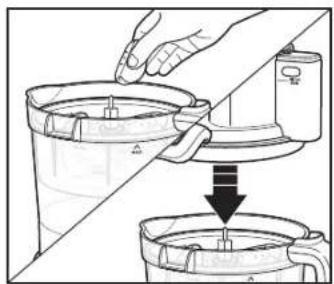 HAMILTON BEACH Stack & Snap 70585 - How to use Short Stainless Steel Chopping Blade - 3