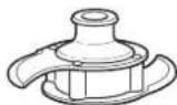 HAMILTON BEACH Stack & Snap 70585 - Reversible Slicing/Shredding Disc - 1