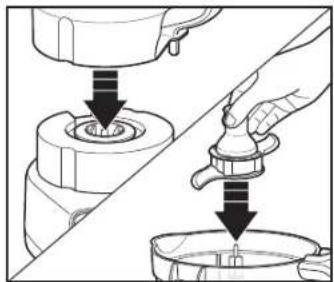 HAMILTON BEACH Stack & Snap 70585 - WARNING Laceration Hazard. - 1