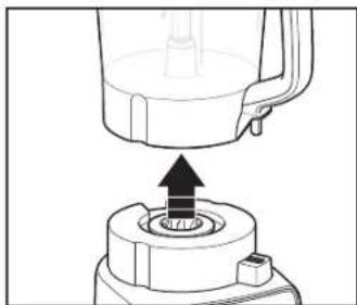 HAMILTON BEACH Stack & Snap 70585 - How to Use Reversible Slicing/Shredding Disc (cont.) - 5