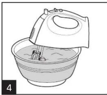 HAMILTON BEACH 62641 - How to Use Your Hand Mixer - 4