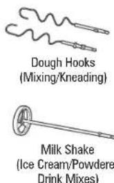 HAMILTON BEACH 62669 - Parts and Features* - 5