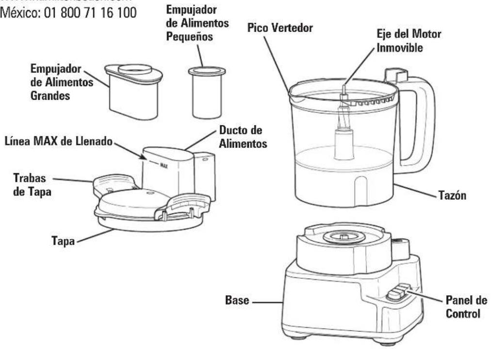HAMILTON BEACH Stack & Snap 70728 - Partes y Caracteristicas - 1