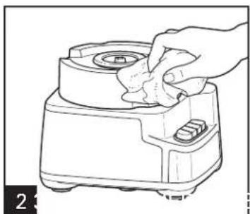 HAMILTON BEACH Stack & Snap 70728 - WARNING Electrical Shock Hazard. - 2