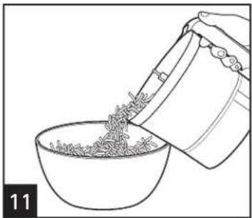 HAMILTON BEACH Stack & Snap 70724 - How to Use Reversible Slicing/Shredding Disc (cont.) - 3